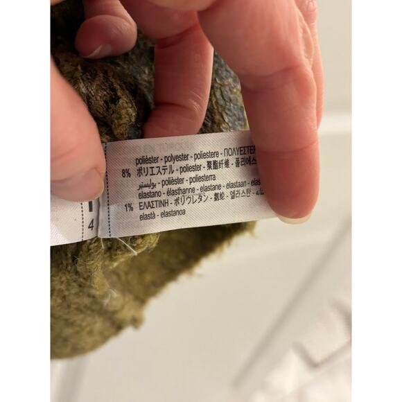 NWT Zara foil knit animal print top, $70 Sm - Picture 8 of 8